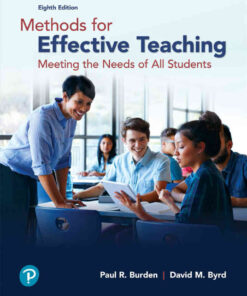 Methods for Effective Teaching: Meeting the Needs of All Students, 8th Edition eBook