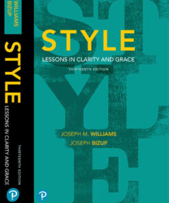 Style: Lessons in Clarity and Grace, 13th Edition eBook