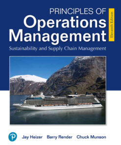 Principles of Operations Management: Sustainability and Supply Chain Management, 11th Edition eBook