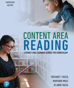 Content Area Reading: Literacy and Learning Across the Curriculum, 13th Edition eBook