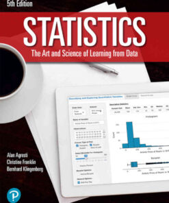 Statistics: The Art and Science of Learning from Data, 5th Edition eBook