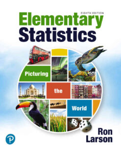 Elementary Statistics: Picturing the World, 8th Edition eBook