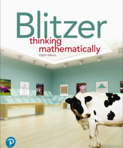 Thinking Mathematically, 8th Edition eBook