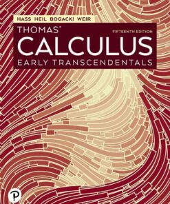 Thomas' Calculus: Early Transcendentals, 15th Edition eBook