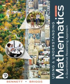 Using & Understanding Mathematics: A Quantitative Reasoning Approach, 8th Edition eBook