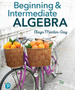 Beginning & Intermediate Algebra, 7th Edition eBook