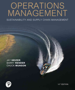 Operations Management: Sustainability and Supply Chain Management, 14th Edition eBook
