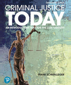 Criminal Justice Today: An Introductory Text for the 21st Century, 17th Edition eBook
