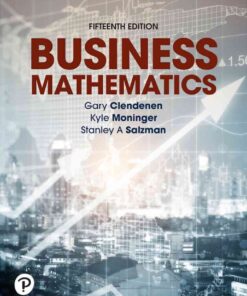 Business Mathematics, 15th Edition eBook