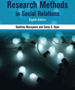 Research Methods in Social Relations, 8th Edition eBook