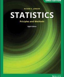 Statistics: Principles and Methods, EMEA 8th Edition eBook