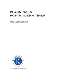 Planning in Postmodern Times eBook