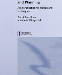 Development Policy and Planning: An Introduction to Models and Techniques eBook