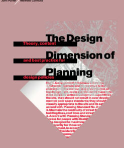 The Design Dimension of Planning: Theory, content and best practice for design policies eBook