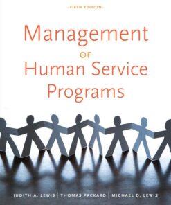 Management of Human Service Programs, 5th Edition eBook