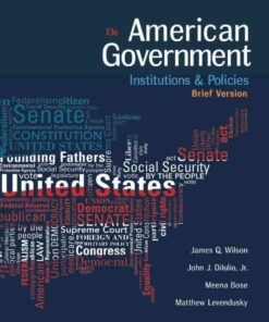 American Government: Institutions and Policies, Brief Version 13th Edition eBook