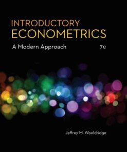 Introductory Econometrics: A Modern Approach, 7th Edition eBook