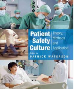Patient Safety Culture: Theory, Methods and Application eBook