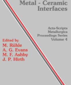 Metal-Ceramic Interfaces: Proceedings of an International Workshop eBook