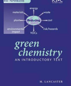 Green Chemistry: An Introductory Text eBook
