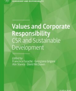 Values and Corporate Responsibility: CSR and Sustainable Development eBook