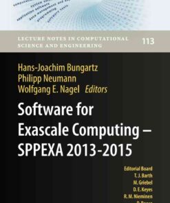 Software for Exascale Computing - SPPEXA 2013-2015 eBook