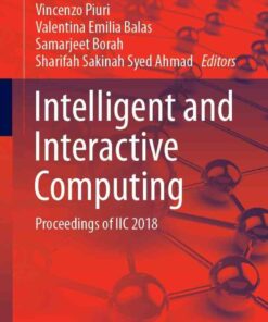 Intelligent and Interactive Computing: Proceedings of IIC 2018 eBook