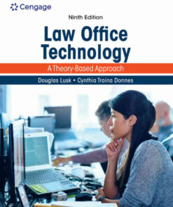Law Office Technology: A Theory-Based Approach, 9th Edition eBook