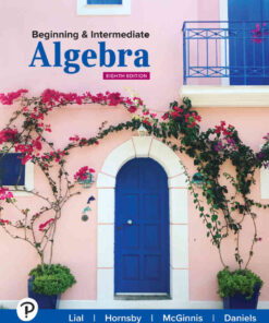 Beginning & Intermediate Algebra, 8th Edition eBook