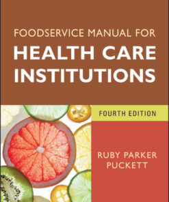 Foodservice Manual for Health Care Institutions eBook