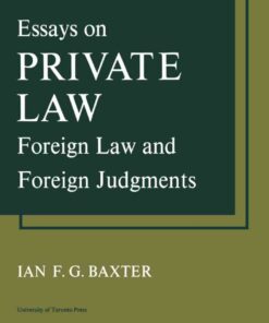 Essays on Private Law: Foreign Law and Foreign Judgments eBook