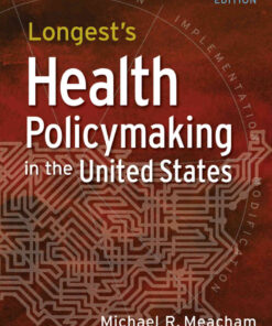 Longest's Health Policymaking in the United States eBook
