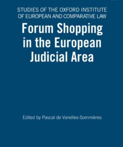 Forum Shopping in the European Judicial Area eBook