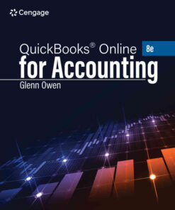 Using QuickBooks Online for Accounting 2025, 8th Edition eBook