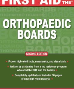 First Aid for the Orthopaedic Boards, 2nd Edition eBook