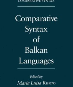 Comparative Syntax of the Balkan Languages eBook