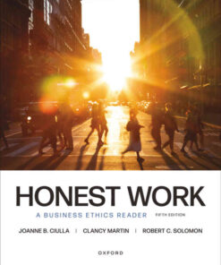 Honest Work: A Business Ethics Reader, 5th Edition eBook