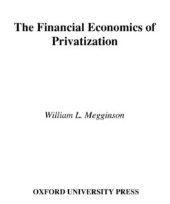 The Financial Economics of Privatization eBook