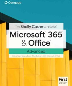 The Shelly Cashman Series® Microsoft® 365® & Office® Advanced, 1st Edition eBook