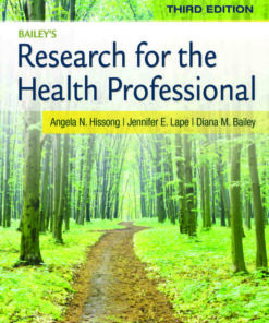 Bailey's Research for the Health Professional: Courseware + eTextbook, 3rd Edition eBook