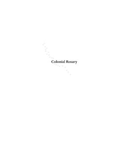 Colonial Rosary: The Spanish and Indian Missions of California, 1st Edition eBook