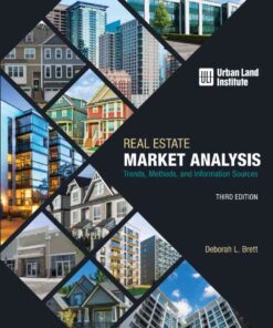 Real Estate Market Analysis: Trends, Methods, and Information Sources, 3rd Edition eBook