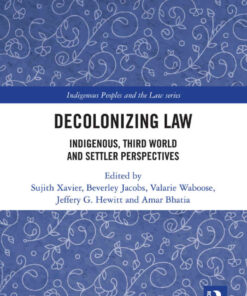 Decolonizing Law: Indigenous, Third World and Settler Perspectives, 1st Edition eBook