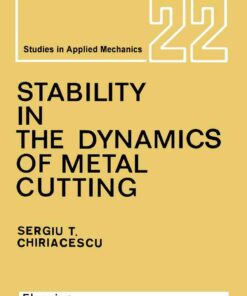 Stability in the Dynamics of Metal Cutting eBook