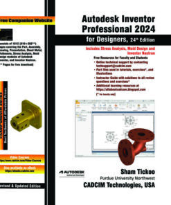 Autodesk Inventor Professional 2024 for DesignersNewer Edition Available, 24th Edition eBook