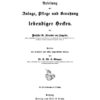 Anleitung zur Anlage-, Pflege und Benutzung lebendiger Hecken, 3rd Edition eBook