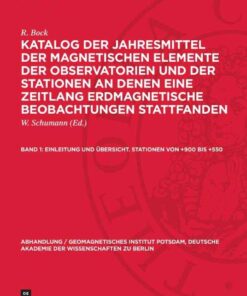 Einleitung und Übersicht. Stationen von +900 bis +550, 1st Edition eBook