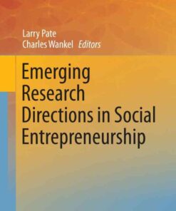 Emerging Research Directions in Social Entrepreneurship eBook