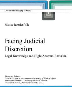 Facing Judicial Discretion: Legal Knowledge and Right Answers Revisited eBook