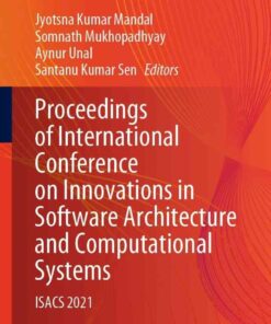 Proceedings of International Conference on Innovations in Software Architecture and Computational Systems: ISACS 2021 eBook